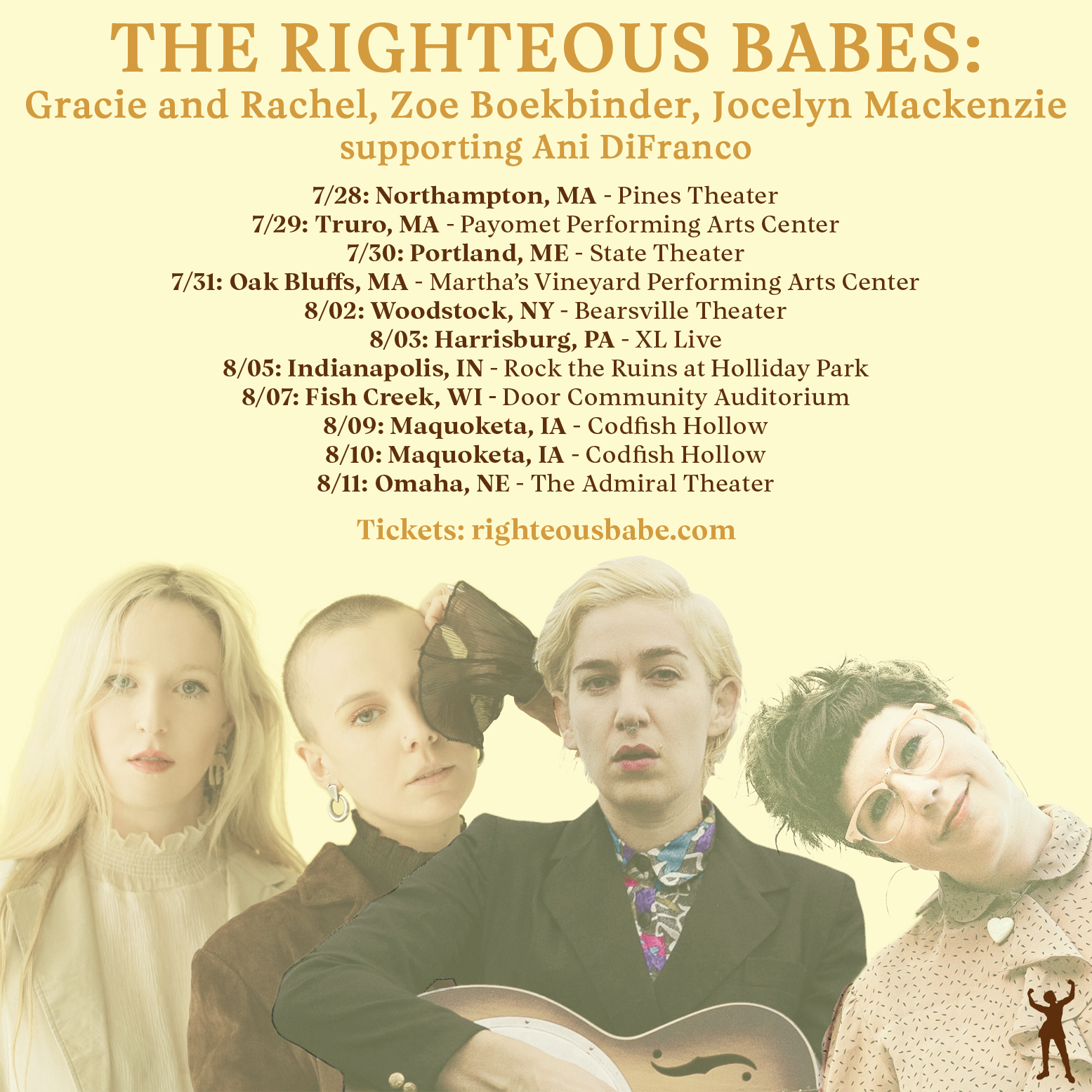 Support Announcement For Ani's East Coast And Midwest Dates – Righteous ...