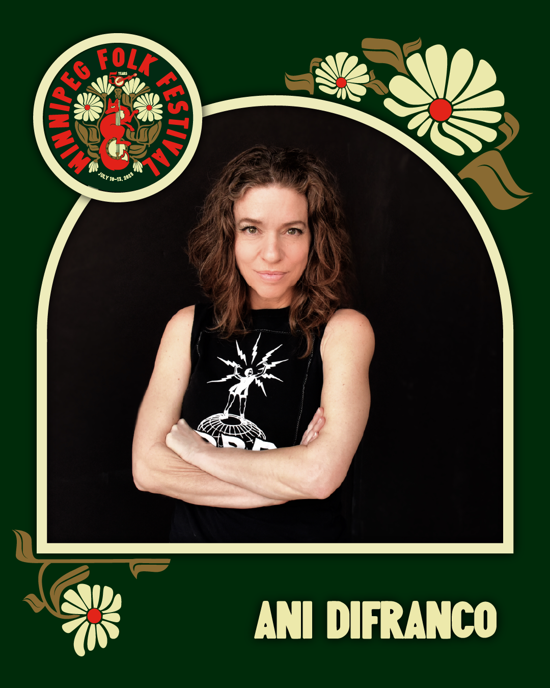 Ani DiFranco Adds Winnipeg Folk Festival to UNPRECEDENTED SH!T: THE TOUR